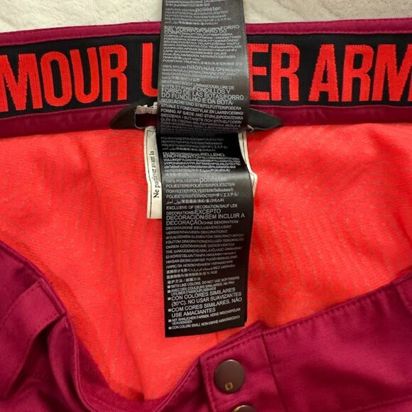 Under Armour Womens M ColdGear Infrared Chutes Snow Ski Pants Storm - Picture 14 of 16